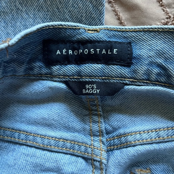 Aeropostale Baggy Straight Leg Carpenter Jeans - Picture 3 of 4